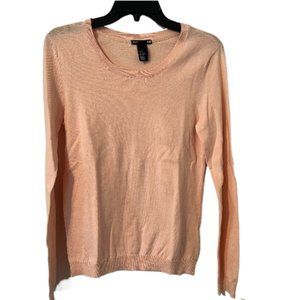H&M Pink Crew Neck Sweater Size Small